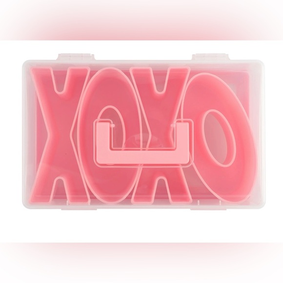 CWC Cook With Color Pink XOXO Snack Box Organizer - Picture 2 of 7